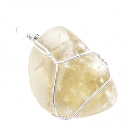 Pendente Pietra Naturale Citrino