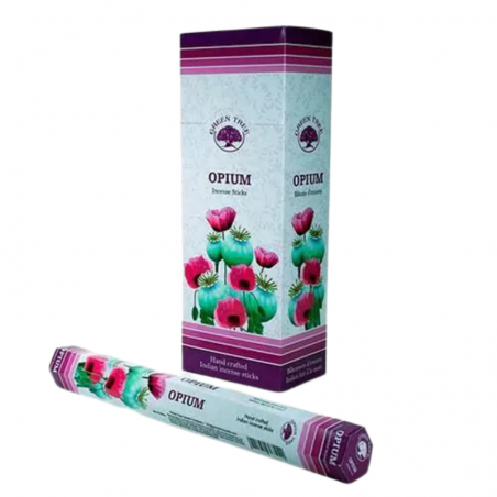 Oppio 20 Bastoncini Incenso Green Tree Agarbatti