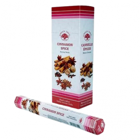 Cannella Speziata 20 Bastoncini Incenso Green Tree Agarbatti