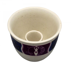Ciotola Brucia Smudge in Ceramica decorata a Mano (9 x 7,5cm) - Dea 2