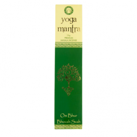 Yoga Mantra Bastoncini Incenso Song of India Premium Masala Om Bhur Bhuvah Svah