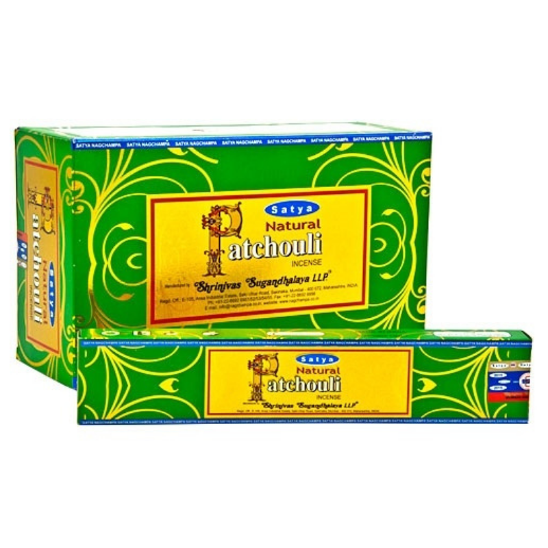 Patchouli Bastoncini incenso Satya Natural Masala