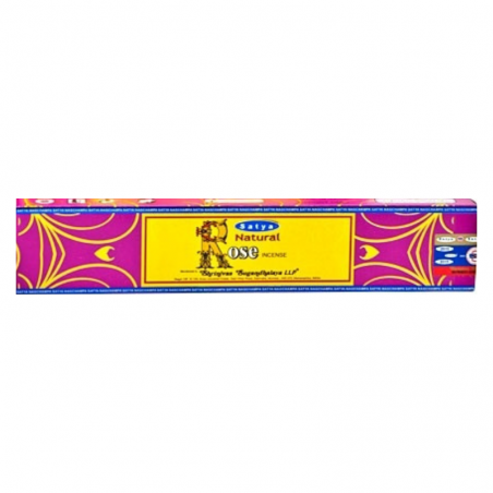 Rosa Bastoncini incenso Satya Natural Masala