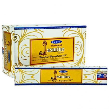 Satya Natural Jasmine Masala - Fragranza Floreale Dolce e Rilassante