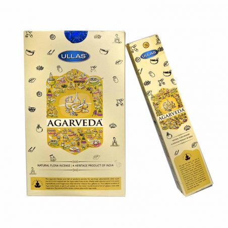 Agarveda Bastoncini incenso Ullas Agarveda Natural Flora Masala