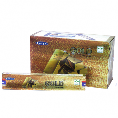 Gold Bastoncini incenso Satya Earth Masala