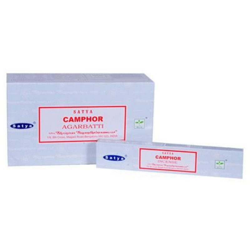 Canfora Bastoncini incenso Satya Earth Camphor Masala