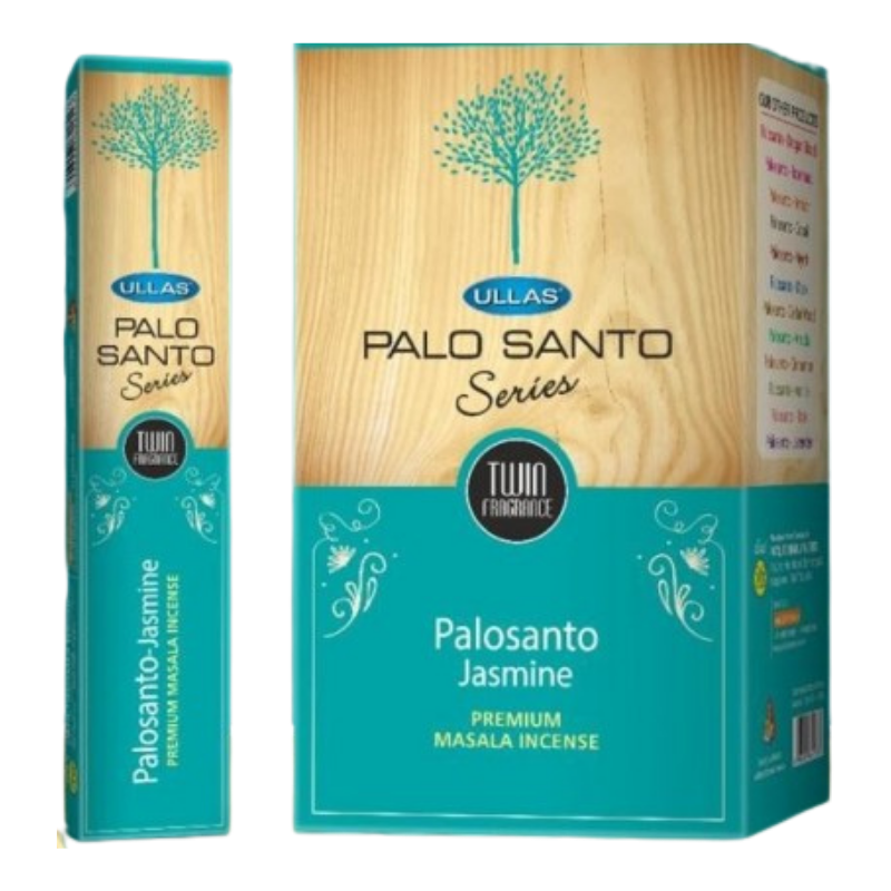 Palo Santo & Gelsomino Incenso Masala - Bastoncini Profumati Ullas