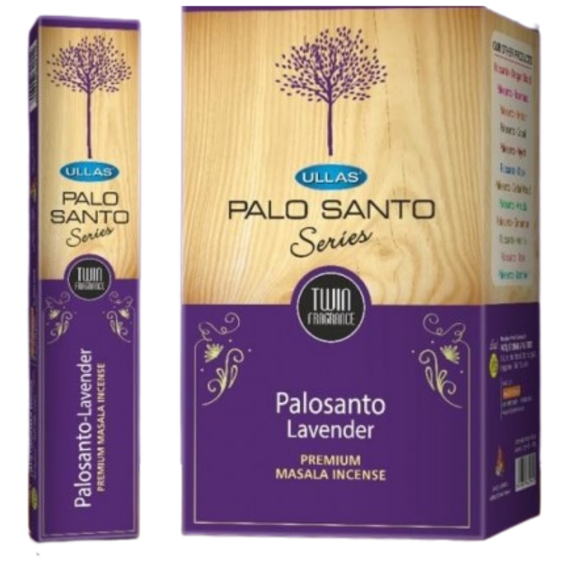 Palo Santo & Lavanda – Bastoncini d’Incenso Ullas