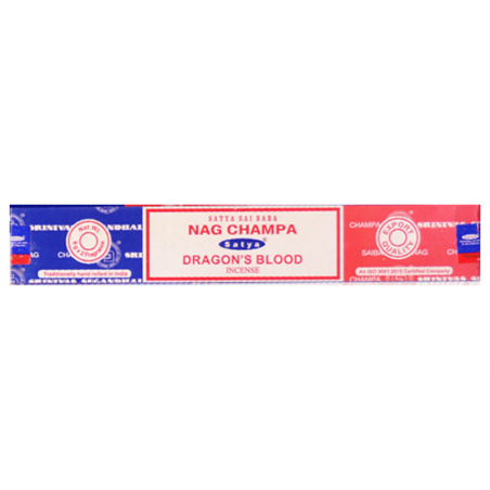 Sangue di Drago & Nag Champa Bastoncini incenso Combo Satya Masala