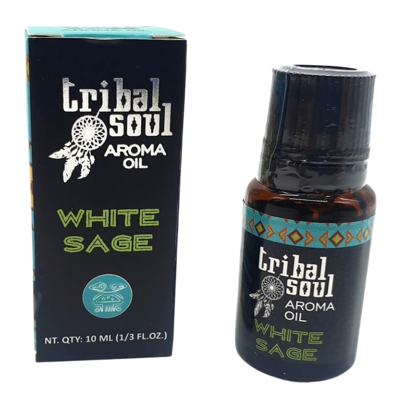 Salvia Bianca Miscela Oli Profumati Tribal Soul Hari Darshan - 10ml