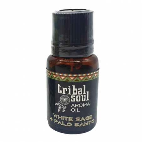 Salvia Bianca & Palo Santo Miscela Oli Profumati Tribal Soul Hari Darshan - 10ml