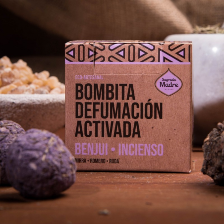 Benzoino & Muschio - 8 Bombitas Smudge 100% Erbe Naturali - Sagrada Madre