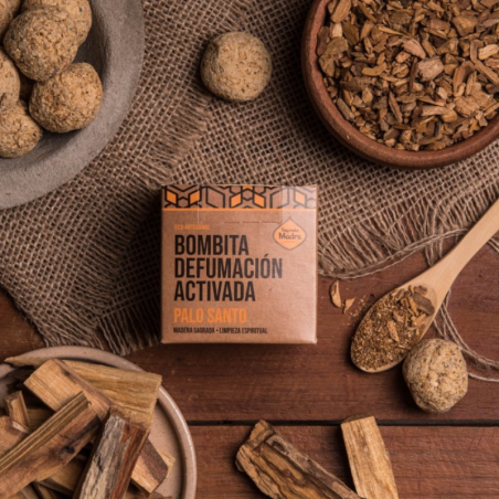 Palo Santo - 8 Bombitas Smudge 100% Erbe Naturali - Sagrada Madre