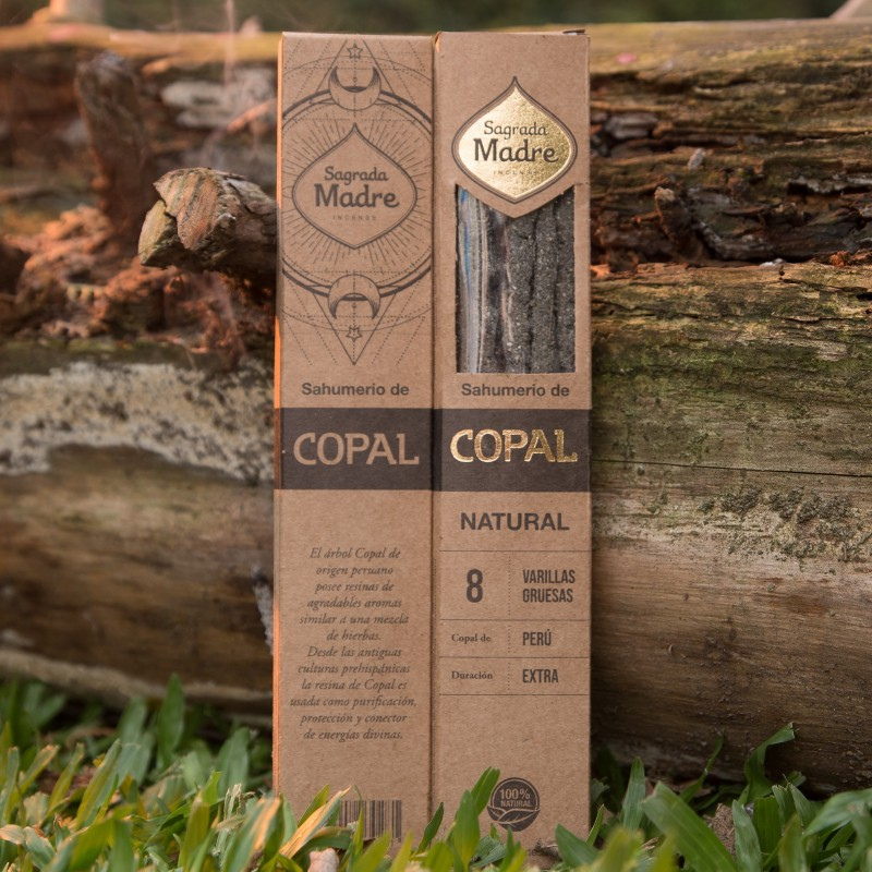 Copal - 8 Bastoni Smudge 100% Naturale - Sagrada Madre