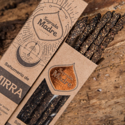 Mirra - 8 Bastoni Smudge 100% Naturale - Sagrada Madre