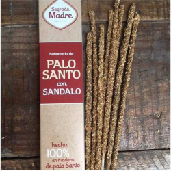 Palo Santo & Sandalo - 8 Bastoni Smudge 100% Naturali - Sagrada Madre 2