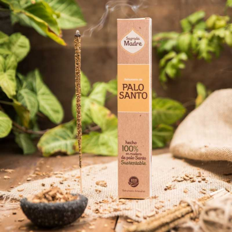 Palo Santo - 8 Bastoni Smudge Palo Santo 100% Naturali - Sagrada Madre