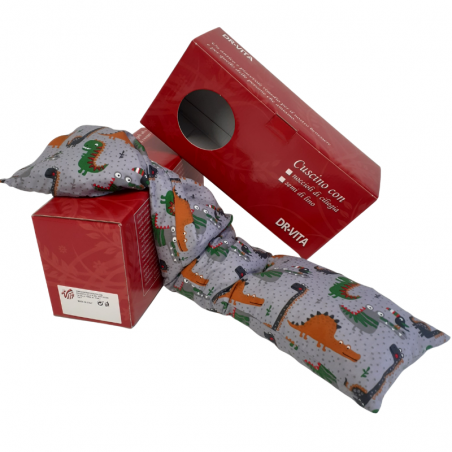 Cuscino con noccioli di ciliegia e Foglie di menta piperita