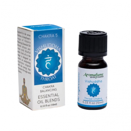 5° Chakra Vishuddha - Miscela Olio Essenziale Aromafume - 10ml