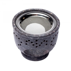Brucia Essenze in Pietra Ollare Grigio – 9 cm 2