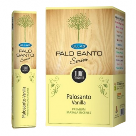 Palo Santo & Vaniglia Bastoncini incenso Ullas Palo Santo & Vanilla Masala
