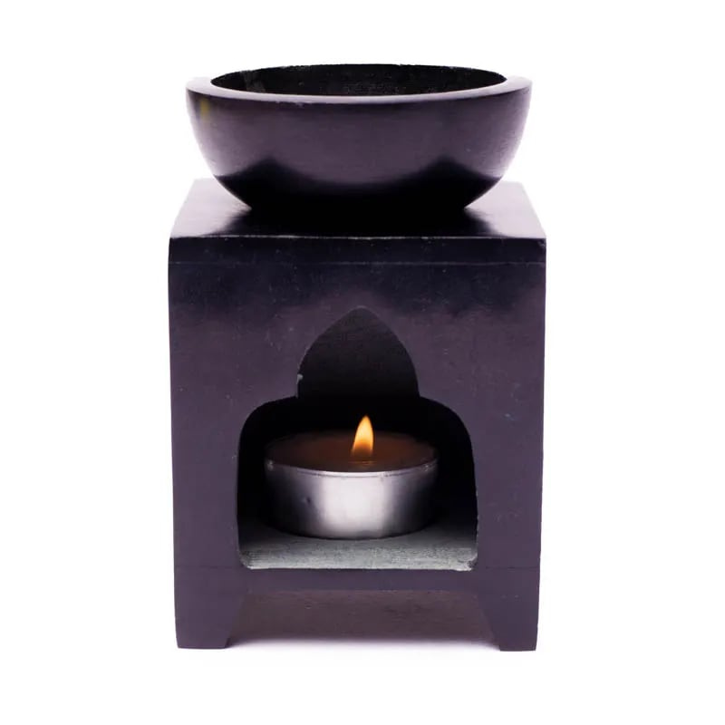 Brucia Essenze in Pietra Ollare - Fiore della vita