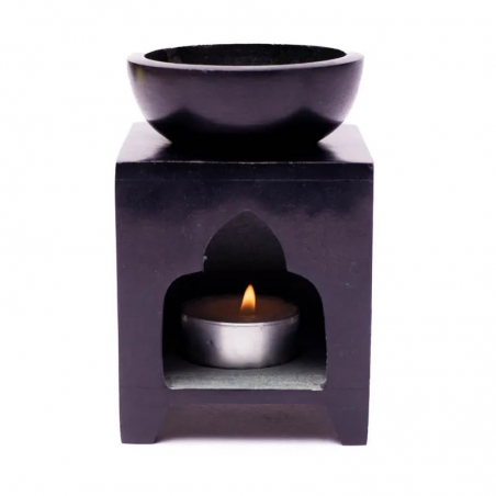 Brucia Essenze in Pietra Ollare - Fiore della vita