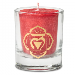 1° Chakra Candela profumata alla Stearina e Cocco - Mūlādhāra 2