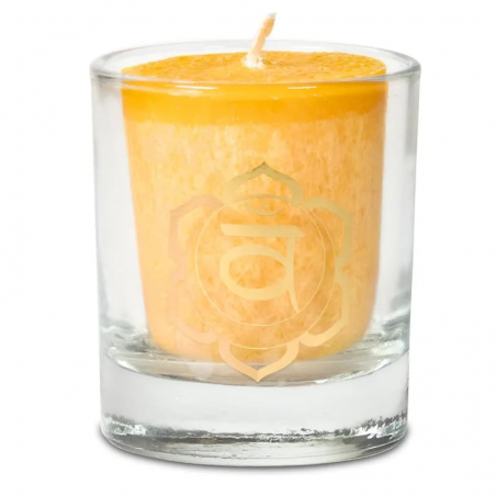 2° Chakra Candela profumata alla Stearina e Cocco - Svadhisthana