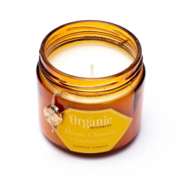 Candela profumata Sandalo Cera di Soia Song of India Organic Goodness