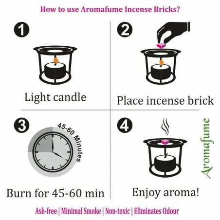 Mattoncini di incenso Palo Santo Aromafume