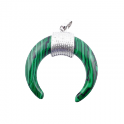 Malachite Pendente Pietra Naturale