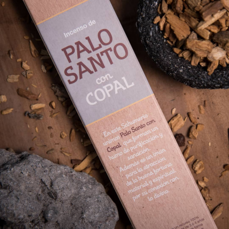 Palo Santo & Copal - 8 Bastoni Smudge 100% Naturali - Sagrada Madre
