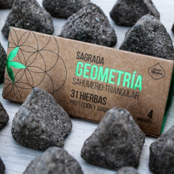 31 Erbe - 4 Tringoli Geometria Smudge 100% Naturale - Sagrada Madre