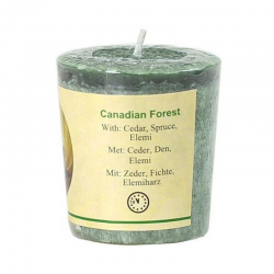 Cedro, Abete Rosso, Elemi Candela profumata alla Stearina Foresta Canadese Chill Out