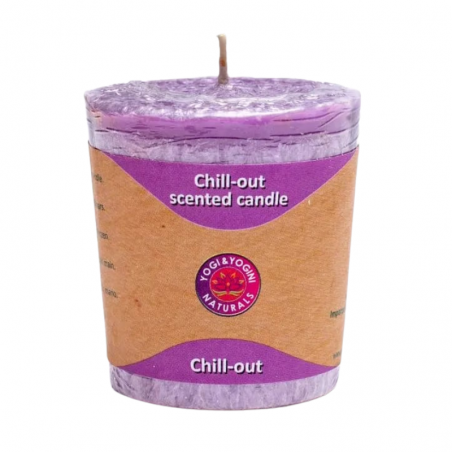 Arancia, Coriandolo, Vaniglia Candela profumata alla Stearina Chill Out