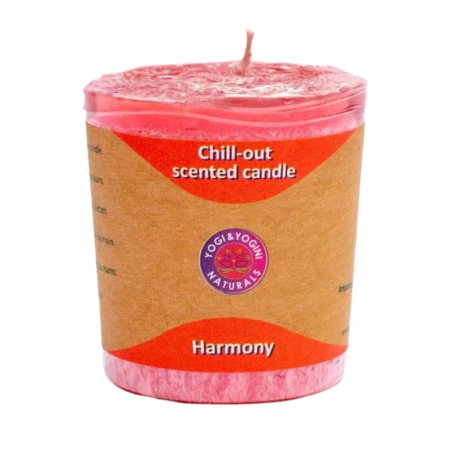 Limone, Palmarosa, Legno di Rosa Candela profumata alla Stearina Armonia Chill Out