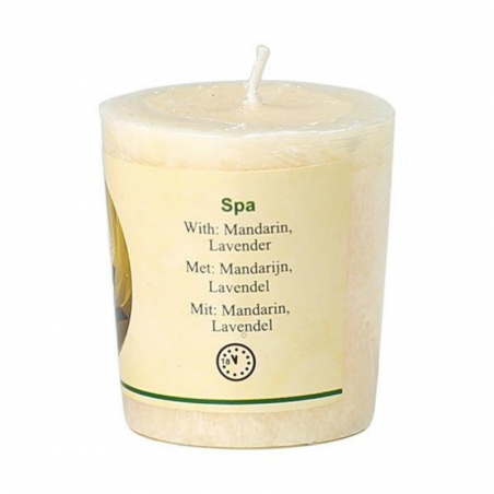 Mandarino & Lavanda Candela profumata alla Stearina SPA Chill Out