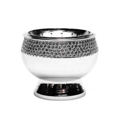 Brucia incensi in ottone nichelato – Per resine e grani