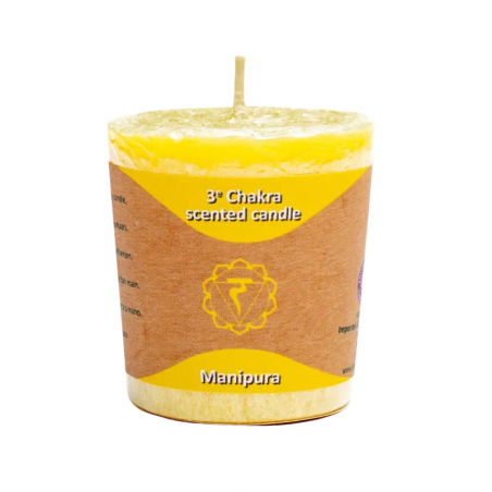 Bergamotto, Lime, Pompelmo Candela profumata alla Stearina - 3° Chakra