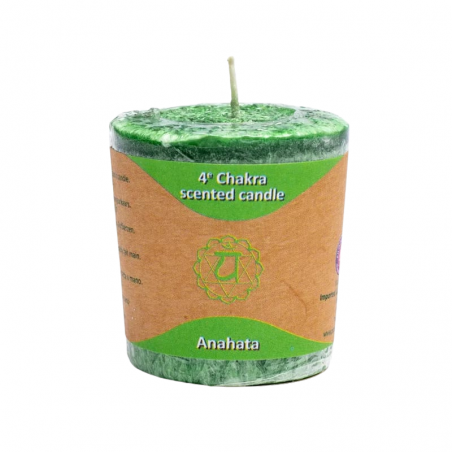 Lavanda, Arancia, Mandarino Candela profumata alla Stearina - 4° Chakra