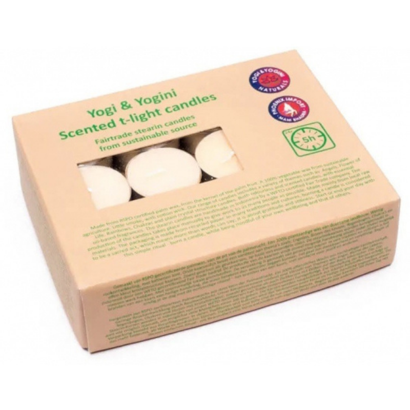 Gelsomino Lumini alla stearina profumati - Set da 24