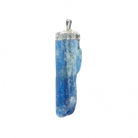 Ciondolo Cianite Blu Pietra Grezza Naturale - (± 5cm)