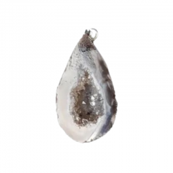 Ciondolo Geode di Agata Pietra Naturale - (± 4cm)