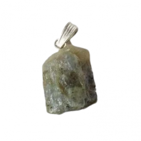 Ciondolo Labradorite Grezza Pietra Naturale - (± 2,5cm)