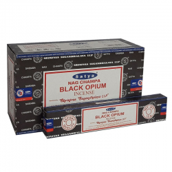 Oppio Nero Bastoncini incenso Satya Nag Champa Black Opium 2