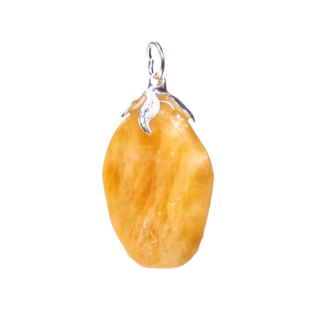 Ciondolo Calcite Arancione Pietra Naturale