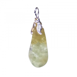 Ciondolo Prasiolite Pietra Naturale