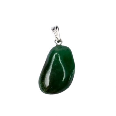 Ciondolo Avventurina Verde Pietra Naturale forata - (± 10 - 25mm)